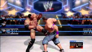 All Stars: John Cena, Kofi Kingston, Triple H Entrances & Finishers