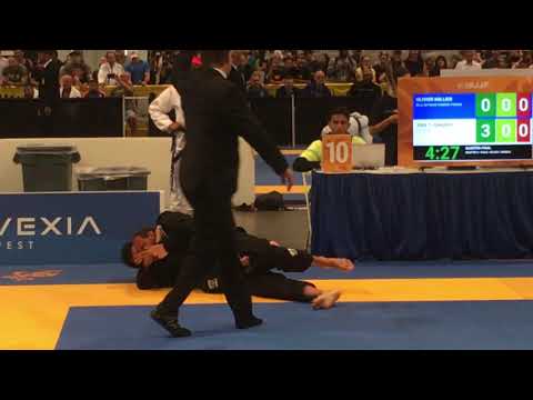 IBJJF 2019 World Master 5 Middle Weight Black Belt Oliver Miller vs Joel Gingery