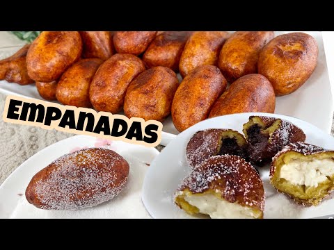 EMPANADAS DE PLÁTANO DE LECHE Y FRIJOL + LO QUE DEBES HACER PARA QUE NO SE ABRAN NUNCA