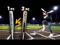 1 Piece Bat Vs 2 Piece Bat Which Is Better BBCOR Baseball Bat Review