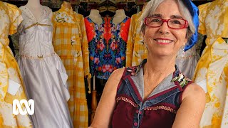 Upcycled fashion destined for landfill earns accolades for talented seamstress | ABC Australia