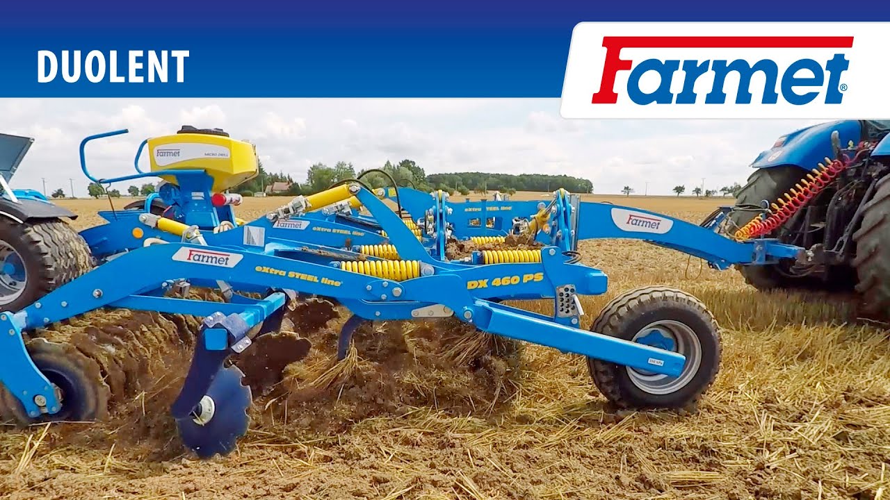 Tüükultivaator Duolent DX 460 PS & Peenseemnekülvik Micro Drill