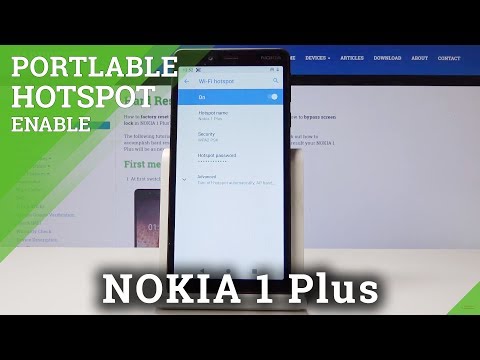 How to Activate Portable Hotspot in Nokia 1 Plus - Share Network