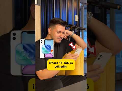 How did we install iOS 26 on an iPhone 11 with full memory?