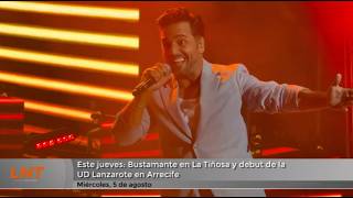Este jueves: Bustamante en La Ti&ntilde;osa y debut de la UD Lanzarote en Arrecife