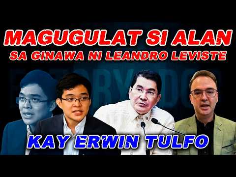 Magugulantang si Alan Cayetano sa ginawa ni Leandro Leviste kay Erwin Tulfo iiyak sya dito