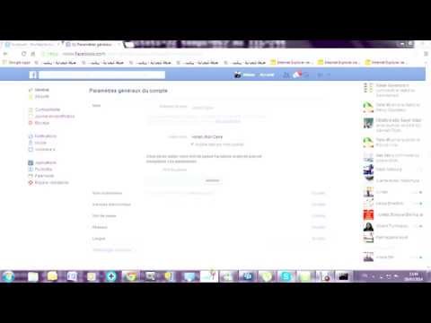 comment modifier nom sur facebook