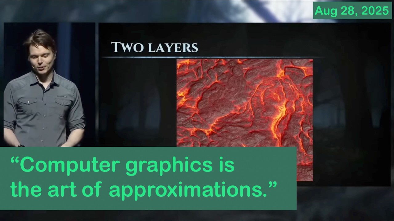 Jonathan Blow on 3D graphics rendering techniques