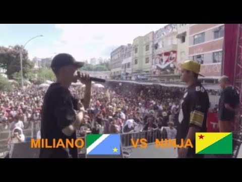 Miliano (MS) vs Ninja (AC) - Duelo Nacional de Mc´s 2018