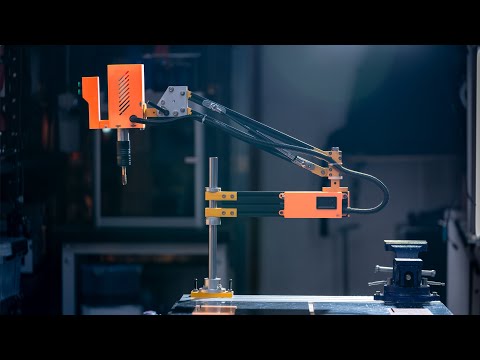 制作万向攻丝机 | DIY a Universal Electric Tapping Machine