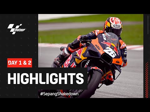 MotoGP2023 セパンシェイクダウンテストのハイライト動画