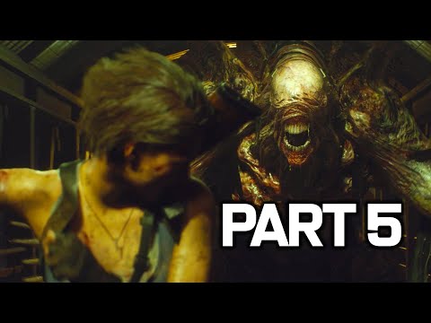 NEMESIS BEAST MODE! RESIDENT EVIL 3 REMAKE Walkthrough Gameplay PART 5- Resident Evil Remake