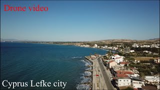 Cyprus Lefke Drone view