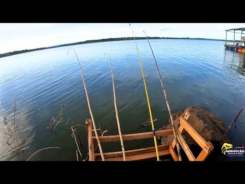 Pescaria de piapara, barbado e traíra em Cardoso sp ..