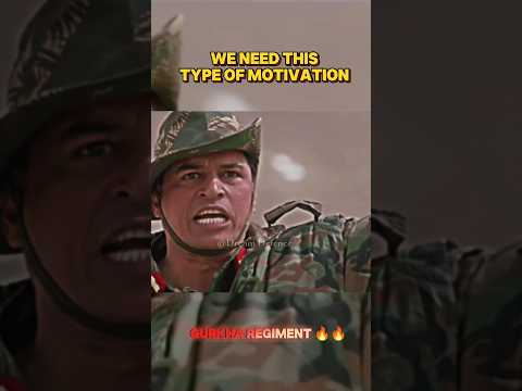You Need This Type Of Motivation 🥵🔥 Ft. Col. Lalit Rai 👽 | Gorkha Regiment | #gorkha #army #shorts