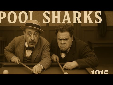 Pool Sharks | 1915 | Comedy | Slapstick | Sports Short