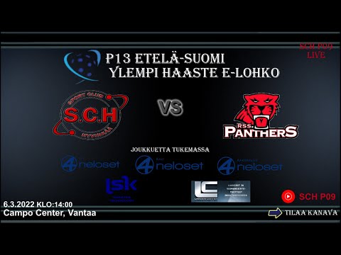 P13 SCH Taifuunit - PANTHERS BLACK 6.3.2022 LIVE