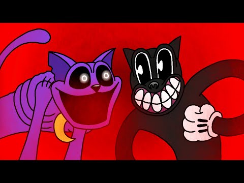 CARTOON CAT vs CATNAP (Cringe FlipaClip Animation)