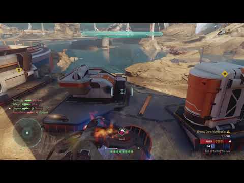 Halo 5 - 12v12 Warzone on Escape From A.R.C.