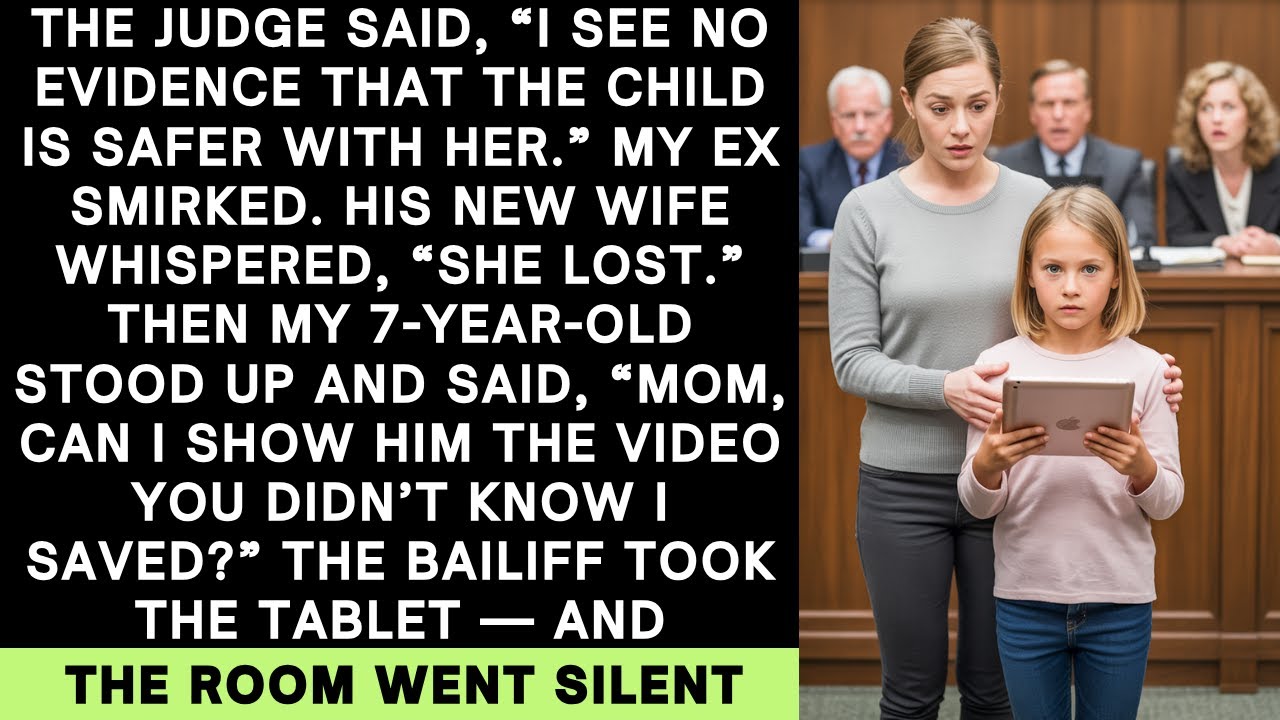 The Judge Said I Lost Custody—Until My 7-Year-Old Showed a Video That Changed Everything