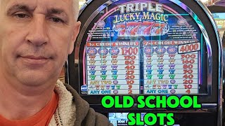 🎰 Old School Slots Fun! Triple Lucky Magic Slot Machine Big Win!🔥