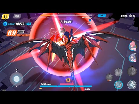 Honkai Impact 3: Memorial Arena EX(W48) Heimdall(+20%), Argent Knight, Kallen