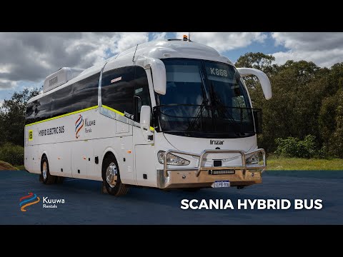 Hybrid Electric Bus | Self-Charging Scania Irizar Coach for Low Emissions & Fuel Savings