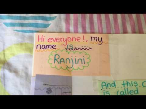 My First video!!! | Get to know me tag| Randomly Ranjini!