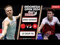 Anders ANTONSEN (DEN) vs LEE Cheuk Yiu (HKG) | Indonesia Open 2024 Badminton