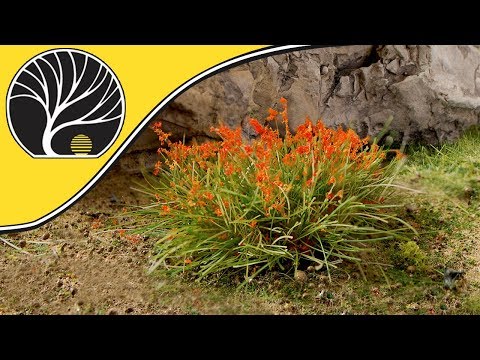 How To Accent Tufts of Grass | Woodland Scenics | Model Scenery