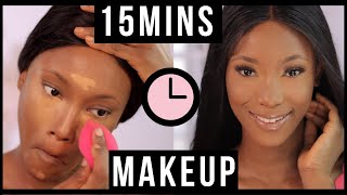15-MINUTES EVERYDAY MAKEUP ROUTINE FOR WORK AND SCHOOL