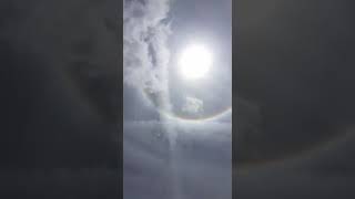 Look Up, There's a Mysterious Rainbow Ring Around The Sun