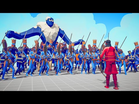 FIREWORK ARCHER GOD 👹 Vs 👑 EVERY MELEE UNITS x100 / Totally Accurate Battle Simulator ( TABS )