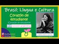 Canción brasileña "Corazón de estudiante" cantada por Mercedes Sosa (1984) con letra