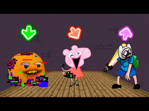 FNF Character Test | Gameplay VS Playground | VS Orange| VS Peppa corrupted | VS Corrupted Finn