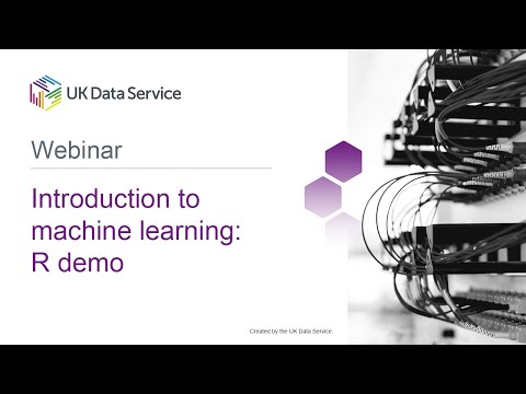 Introduction to machine learning: R demo
