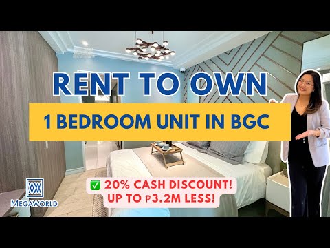 RENT TO OWN 1 Bedroom Condo in BGC | Park McKinley West 🇵🇭🏙️