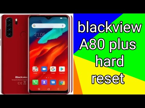 blackview a80 plus  a80 pro hard reset