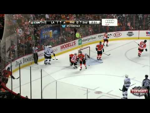 Los Angeles Kings at Philadelphia Flyers   03\24\2014