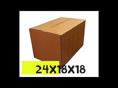 5 Ply Corrugated Box, 24X18X18