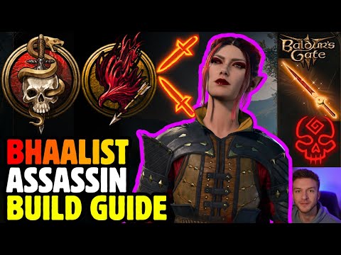BHAALIST ASSASSIN Crimson Mischief Build - Baldur's Gate 3