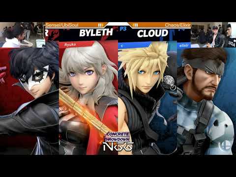 NGG Concrete Throwdown SSBU doubles Grand Final - Sensei/UbiSoul vs Chaos/Elixir