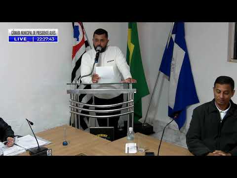 TV CÂMARA PRESIDENTE ALVES - 10ª SESSÃO ORDINÁRIA