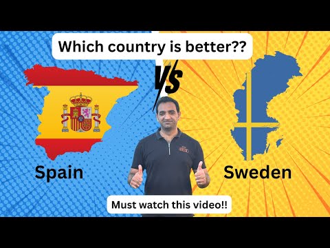 Sweden 🇸🇪 Vs. Spain 🇪🇸: which country is better?