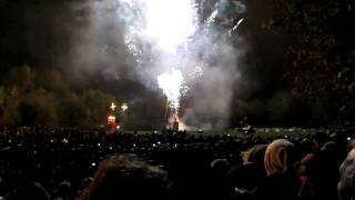 preview picture of video 'Lewes Bonfire procession 2010 + Commercial Square Bonfire Society'
