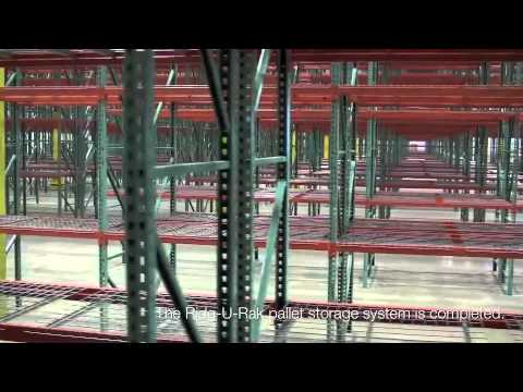 Warehouse Space Planning - Pallet Position Racking System