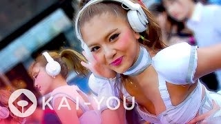 CYBERJAPAN DANCERSのセクシーすぎるハロウィンパレード！ @ROPPONGI HALLOWE