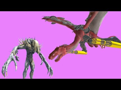 Armored Wyvern VS Infernals. Animal Revolt Battle Simulator mobile
