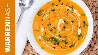 Spicy Butternut Squash Soup Recipe - Easy & Tasty Winter Recipes by Warren Nash