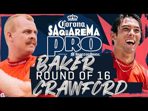 Jackson Baker vs Shion Crawford | Corona Saquarema Pro 2023 - Round of 16 Heat Replay